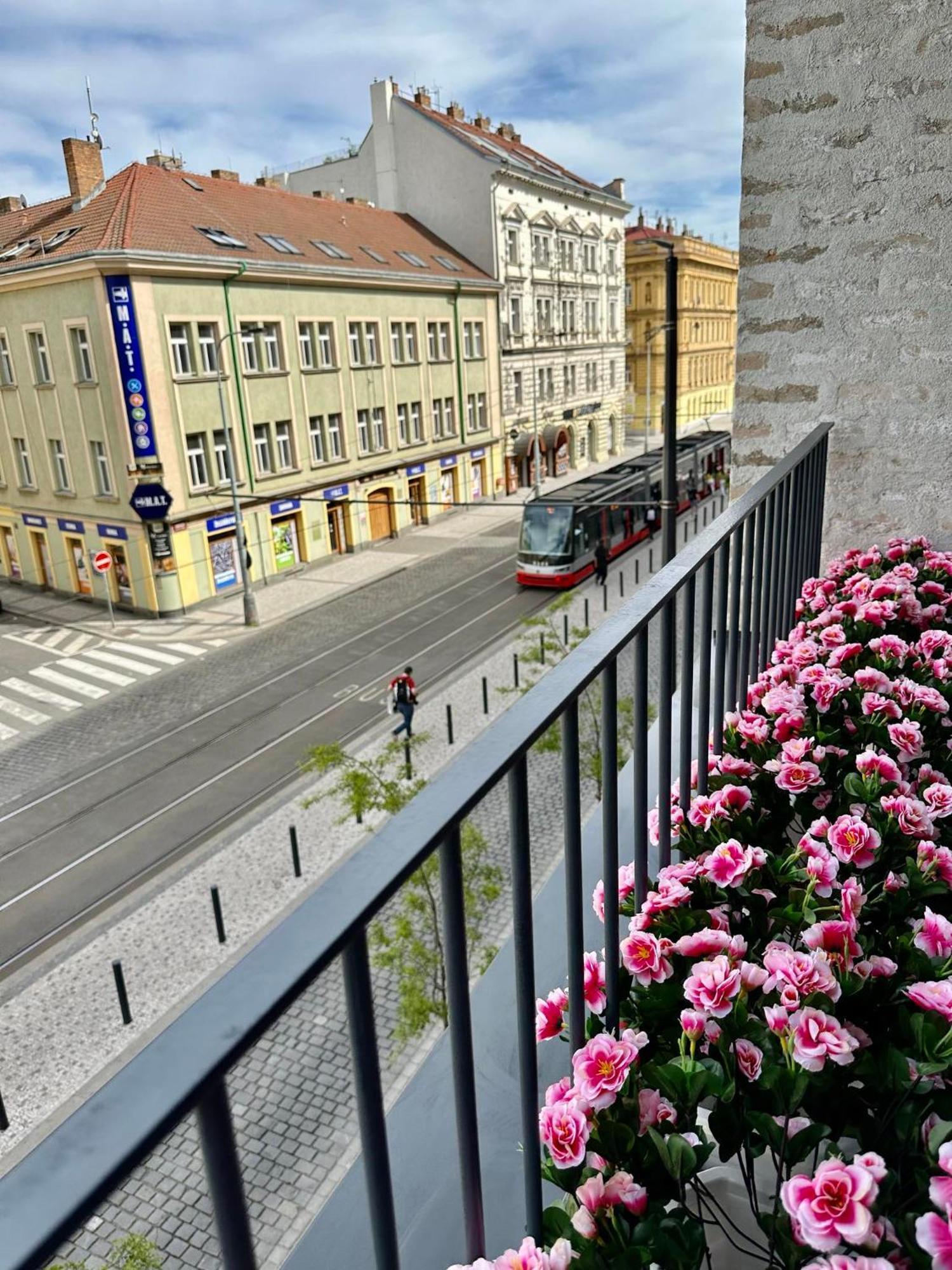 Sunny Apartment In Smichov, Prague 5 Екстер'єр фото
